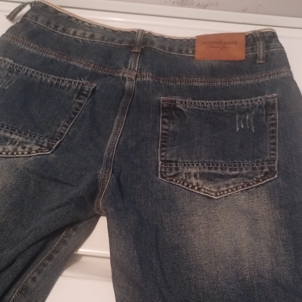 Men's Relaxed Fit Blue Denim